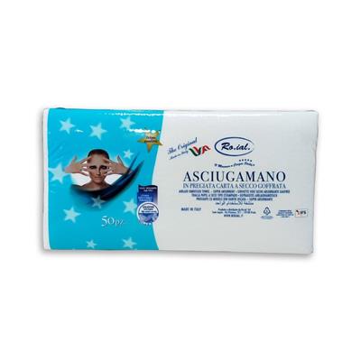 ROIAL ASCIUGAMANO PIEGATO CONF 50PZ